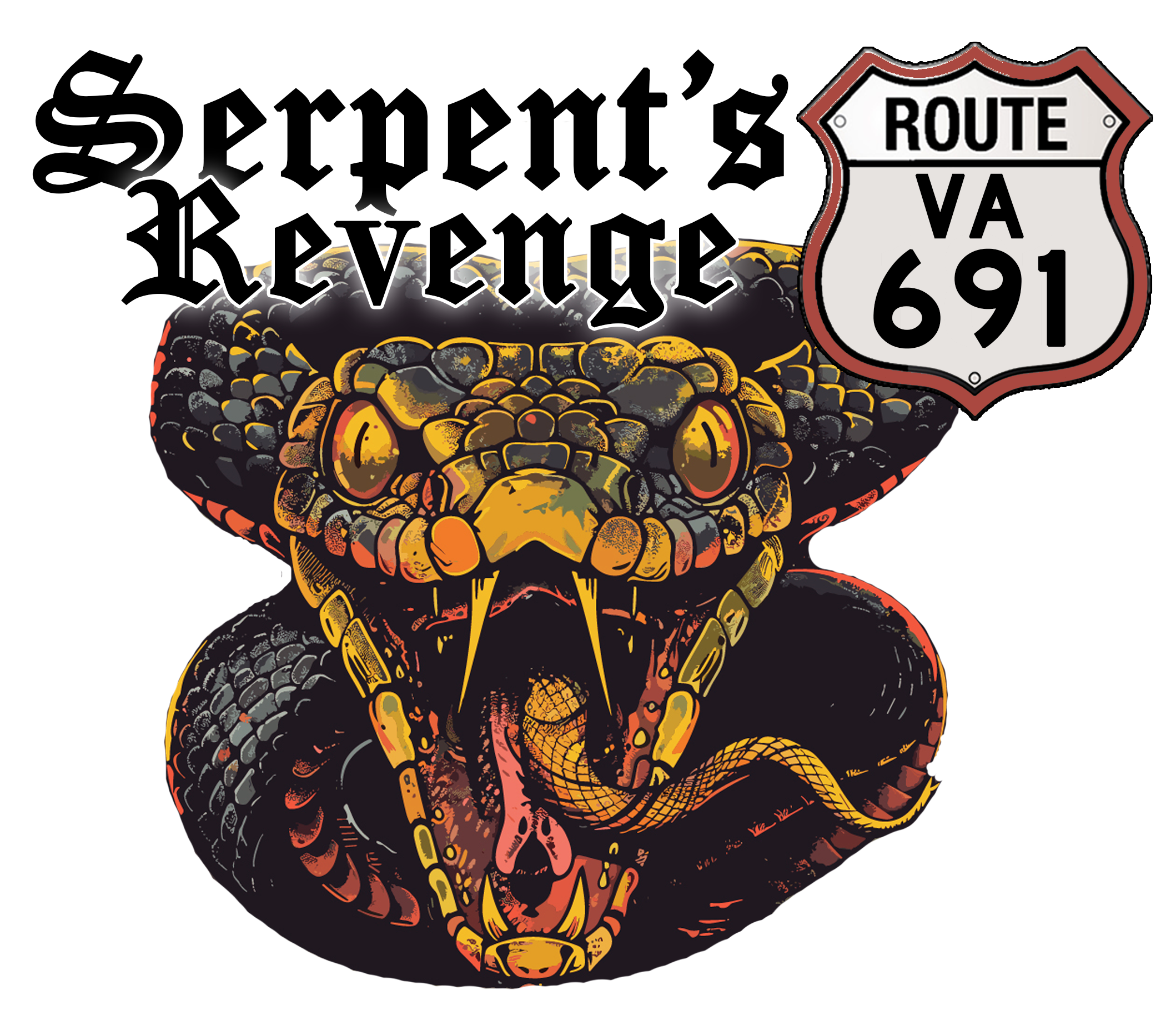 Serpents Revenge VA 691 Motorcycle Ride